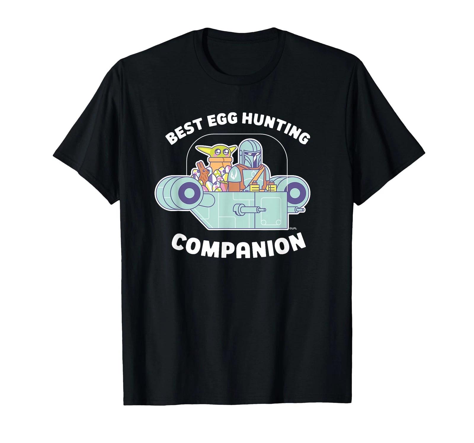 Star Wars Mandalorian Grogu Best Egg Hunt Easter T-Shirt_ 2XL