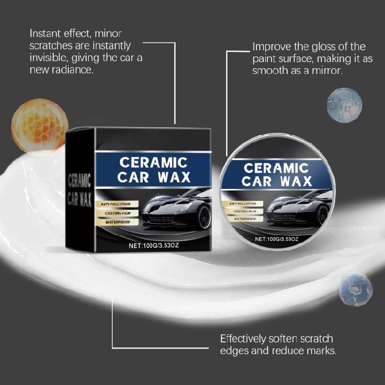 Universal Car Paint Restoration Cream Universal Car Paint Repair Formula with Sponge Easy Apply Car Protective Polish