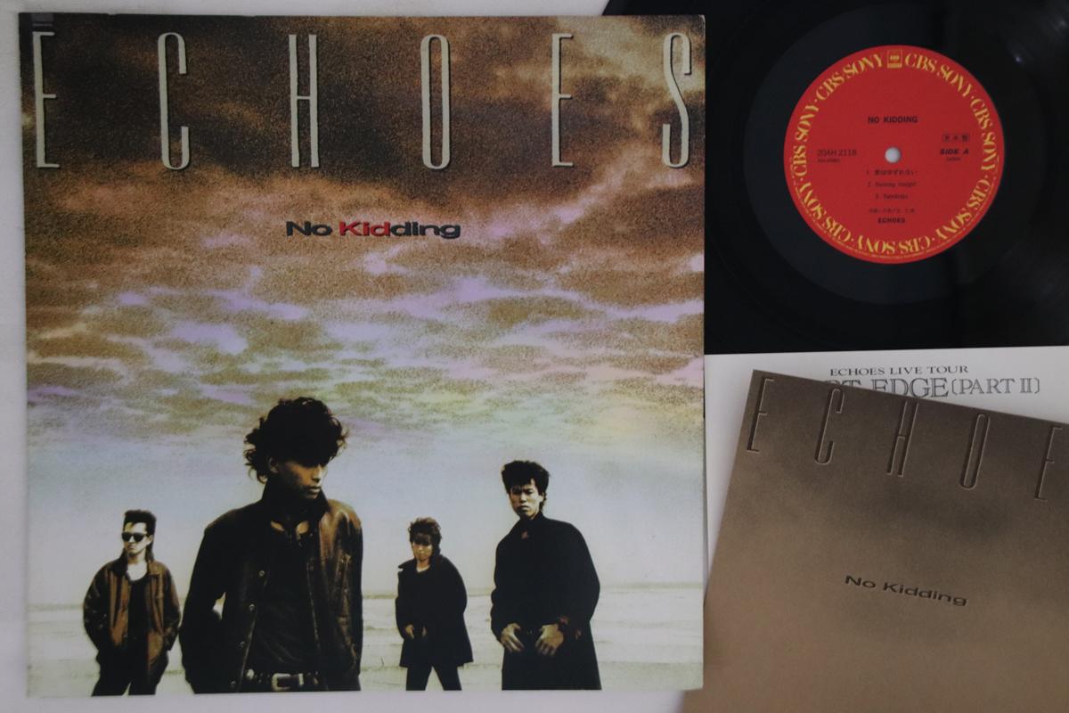 

LP Record ECHOES - No Kidding 20AH2118PROMO CBS SONY 1986 Japan Japanese Pop/Rock Used