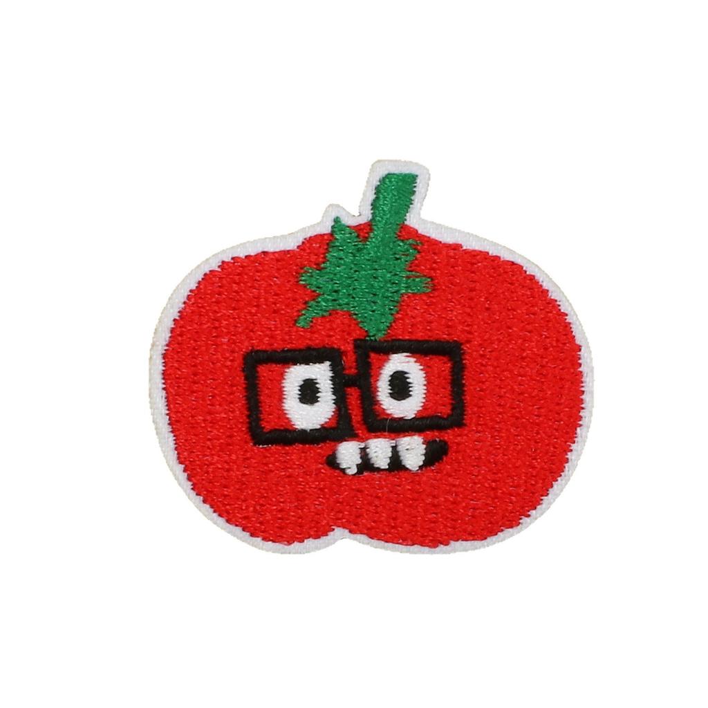 Orange Banana Embroidery Cloth Sticker Rose Patch Sticker Clothes Decoration Cute Cartoon Fruit Cloth Sticker Computer Embroidery Label