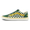 Vans Asia Artist Collection X  Old Skool Comfortable Versatile Low-Top Skate Shoes Unisex Sneakers Green White Yellow VN000CR5021