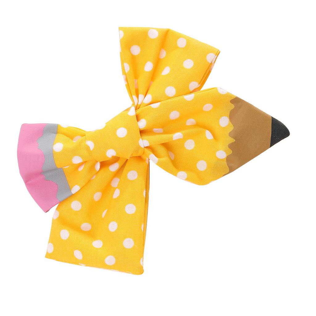 Elegant Handmade Bow Dot Hair Clip Fabric Headpieces Fashion Headwear Styling Hairpin for Parties and Weddings