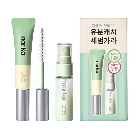 Narka Fresh Sebum Hair Mascara (+ Sebum Mist Free) (Single Item/Special Offer)