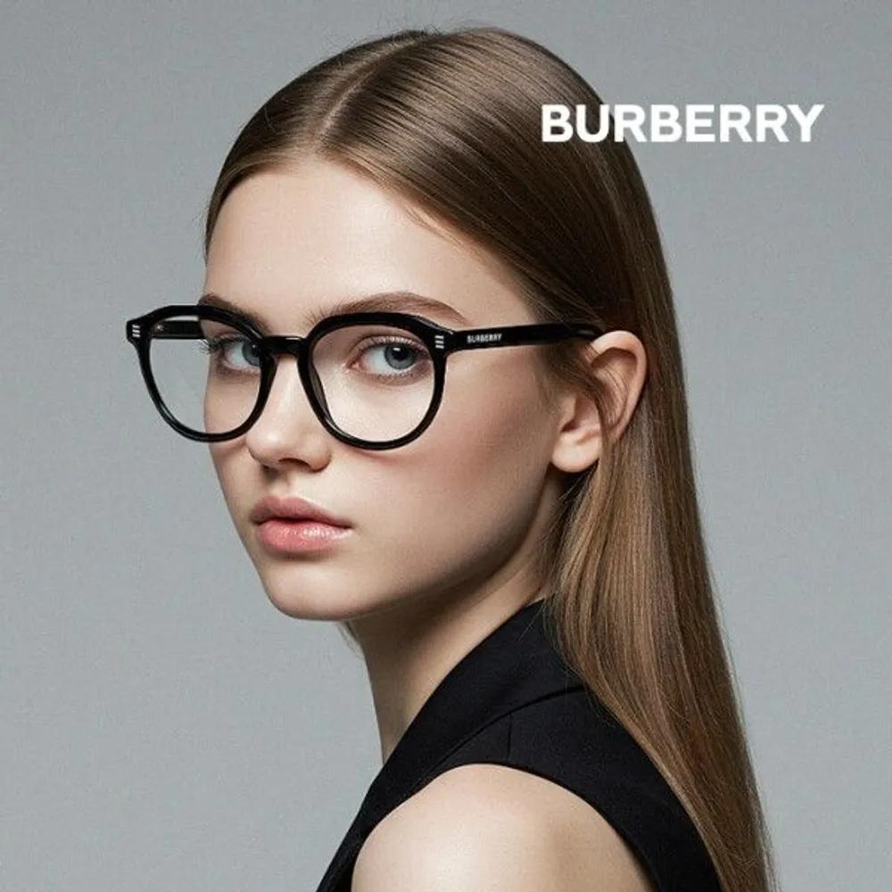 

[Burberry] Eyeglass Frames BE2368 3001_I [52] Round Horn-rimmed Glasses for Women and Men BE2368 3001_I [52]
