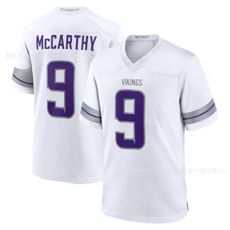 Fotbalový dres Minnesota Vikings 18 Jefferson 19 Thielen Pánský Dámský Sportovní Uniforma