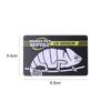 10 Seconds Quick PVC UVB Test Card UVB Card Indicator UV Detector Sensor Lamp Life Tester Meter