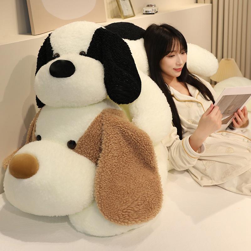 Large Soft Dog Throw Pillow Plush Toy Doll Big Dog Doll Girl Company Soothing Doll