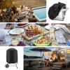 Tarpaulin cover for grill, bike, motorbike, garden furniture XL black