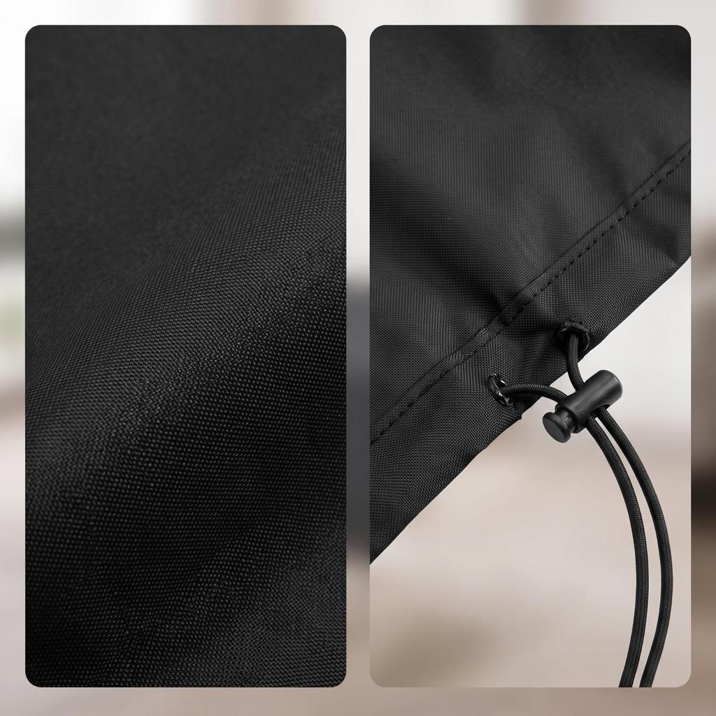 Tabletop Grill Cover Dustproof Electric Adjustable for Patio, Balcony, Garden