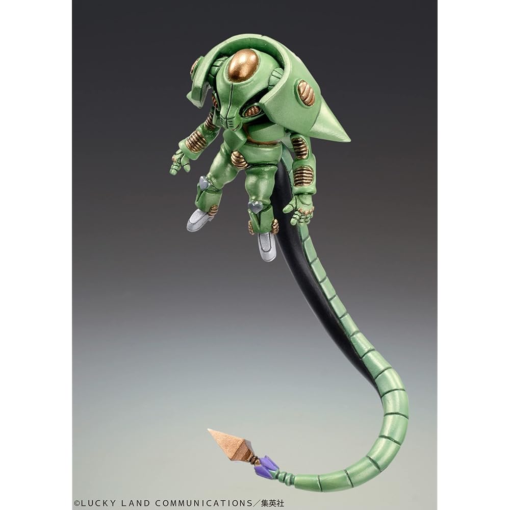 Super Action Figur "JoJo's Bizarre Adventure Teil 4" "Ec" (Akt 2) & Ez (Akt 3)„Ca. 85mm & Ca.. 35mm PVC & ABS & Nylon Bemalte Bewegliche Figur