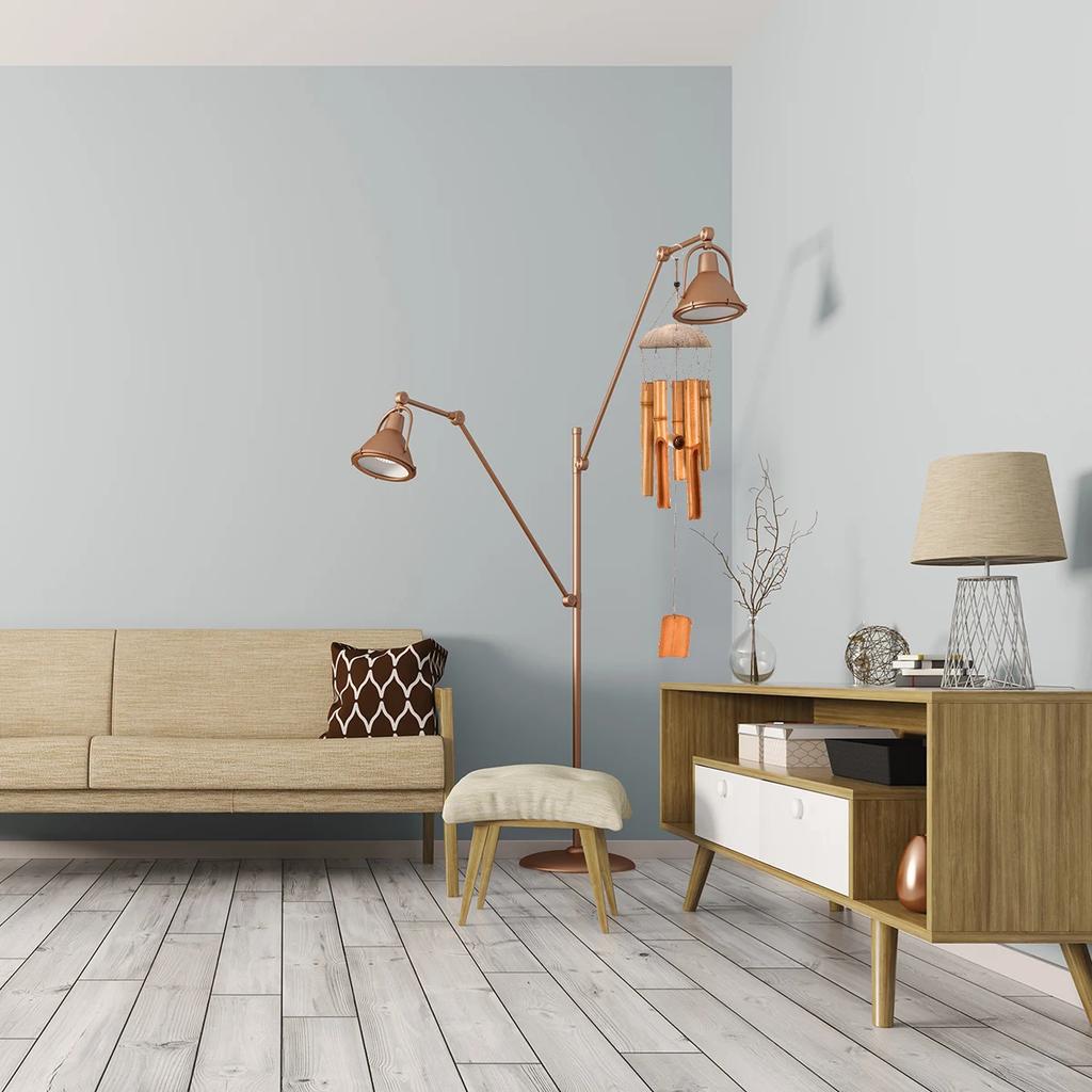 Bambusové zvonkohry 72cm zvonkohry Řemeslné pro venkovní zahradní terasu Domácí dekorace Zen Meditation Vintage Chord Blacony Yard