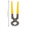 Flat Mouth Fastener Remover Pliers Plastic Grip Hoof Nipper Trimmer Nail Extractor  Farrier