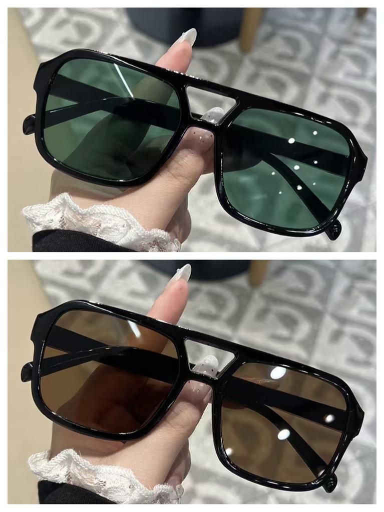 Unisex Sun Glasses Pc Material Uv400 Sunglasses Square Shades Vintage Cycling Sunglasses For Sports Men Women