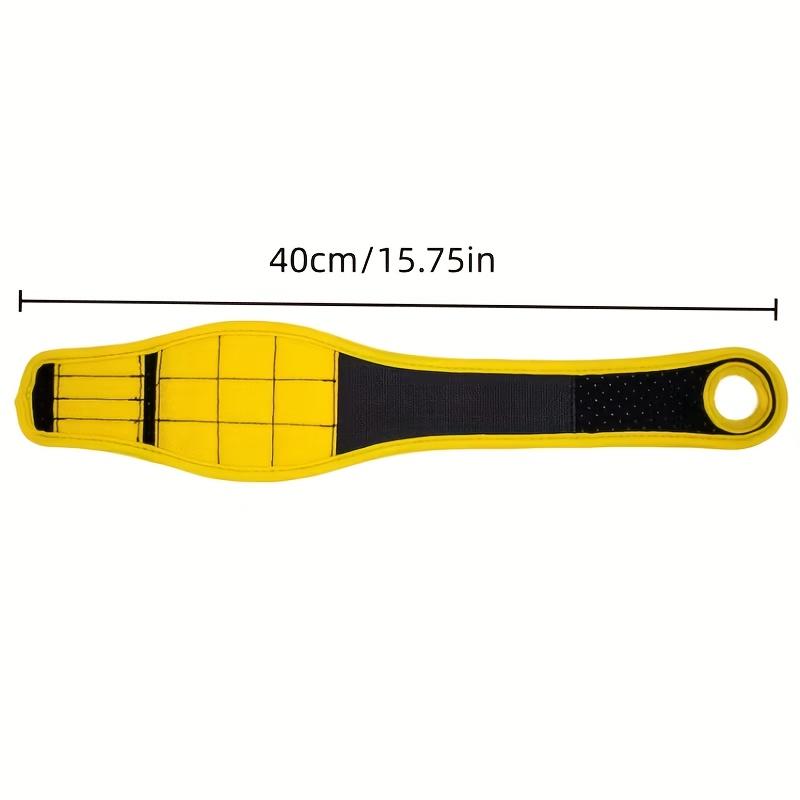 Adjustable Men'S Magnetic Wristband Gift - Premium Tool Belt Fully Magnetic Tool Belt Wristband for Securing Screws with Strong Adhesion Convenient