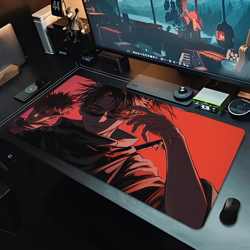 Gaming Mouse Pad J-jujutsu Kaisen Choso Japanese anime Large Extended Gamer Desk Mat Non Slip Office Mouse Pads Smooth Surface