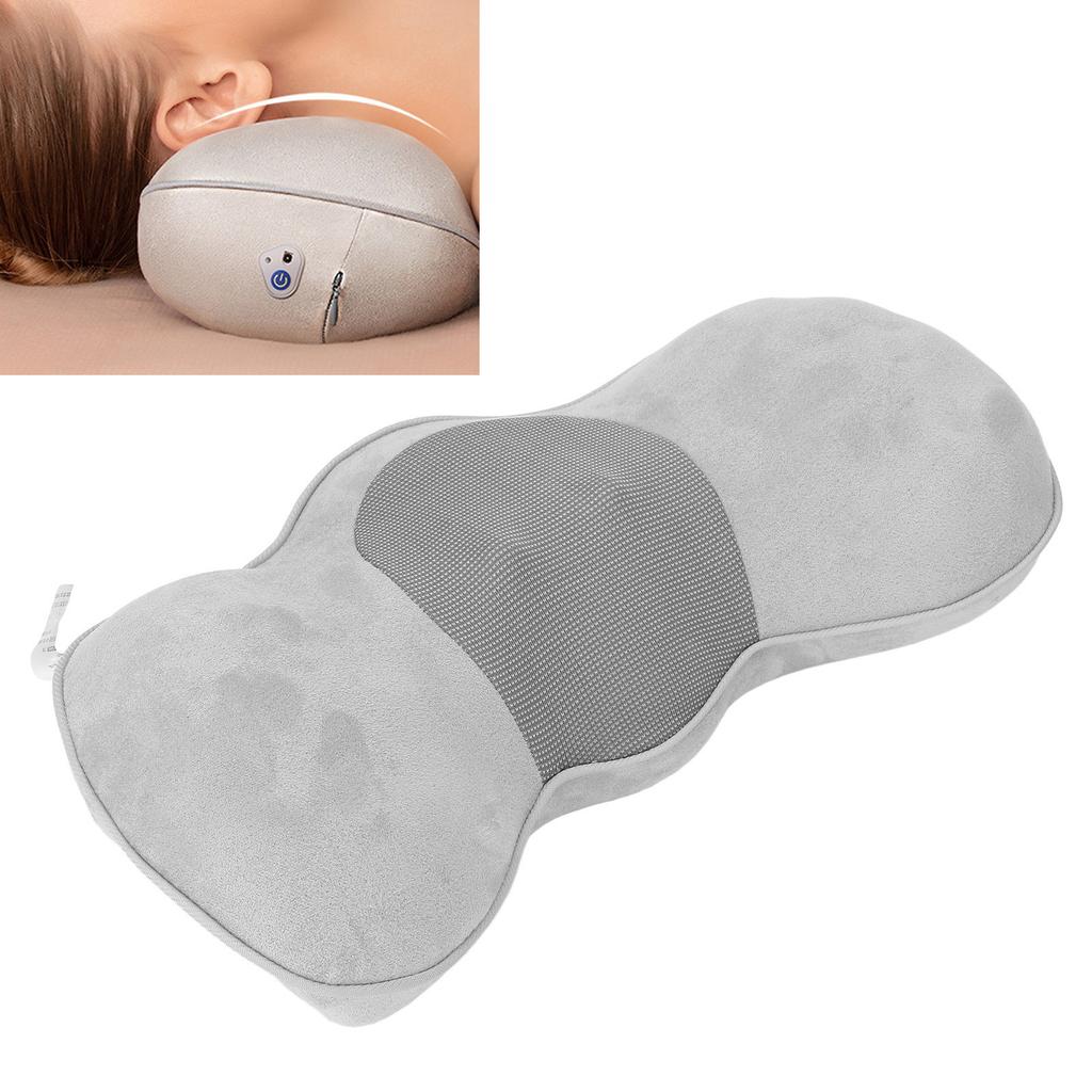 Electric Neck Massage Pillow 15mins Intelligent Timing Cervical Shoulder Kneading Massager