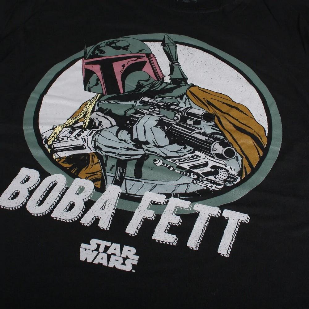 Star Wars Mens Boba Fett Retro T-Shirt