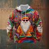 2025 Men's Autumn/Winter Casual Christmas Hoodie