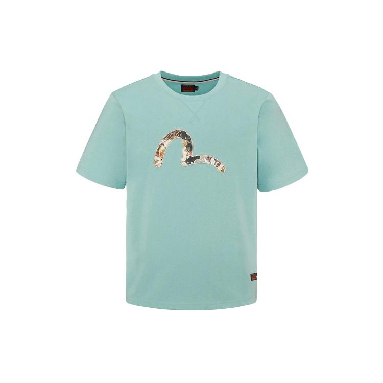 Evisu T-Shirts Men's Crew Neck Moderate Straight Fit 2ESHTM1TS505XX