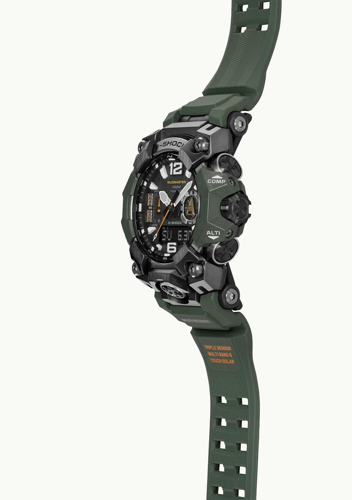 Casio G-SHOCK MASTER OF G MUDMASTER Flagship Analog Watch Metal Parts Tough Solar Bluetooth GWG-B1000-3AJF Green