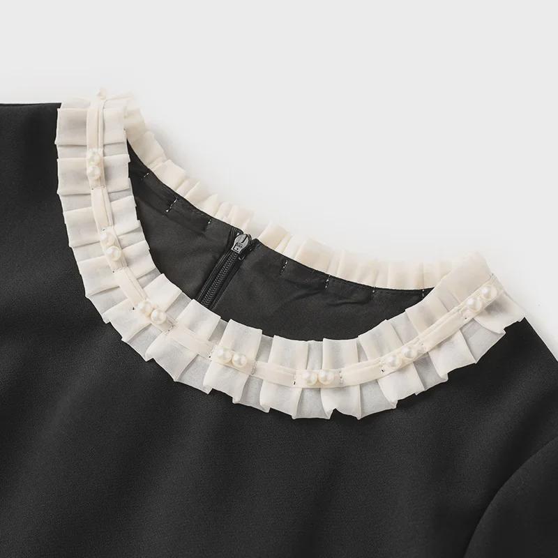 French Romantic Summer Dress: Sweet, Versatile, Lightweight for Children