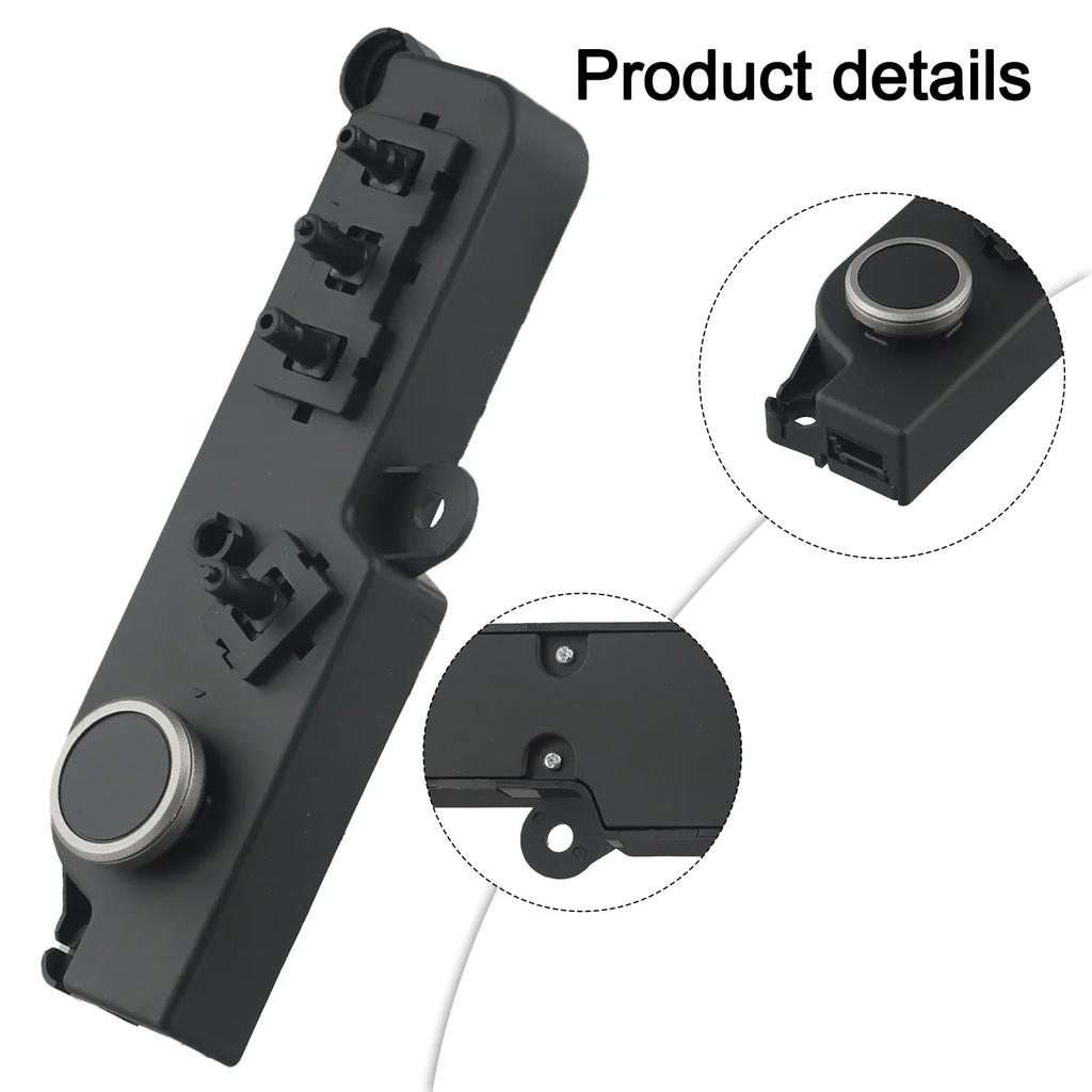 Front Left Seat Switch Model Y Seat Switch For Car Seat Control ABS Material Anti-corrosion Easy To Use Non-deformation