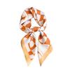 Women S Wave Checkerboard Printed Square Scarf For Sun Protection