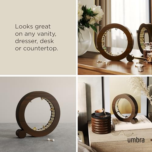 Official Umbra Ferris Ring Holder in Walnut