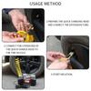 1/2/4pcs Car Tire Air Chuck Inflator Pump Valve Connector Clip-on Adapter Car Brass 6mm 8mm Tyre Wheel Valve For Inflatable Pump Valve Stems 1