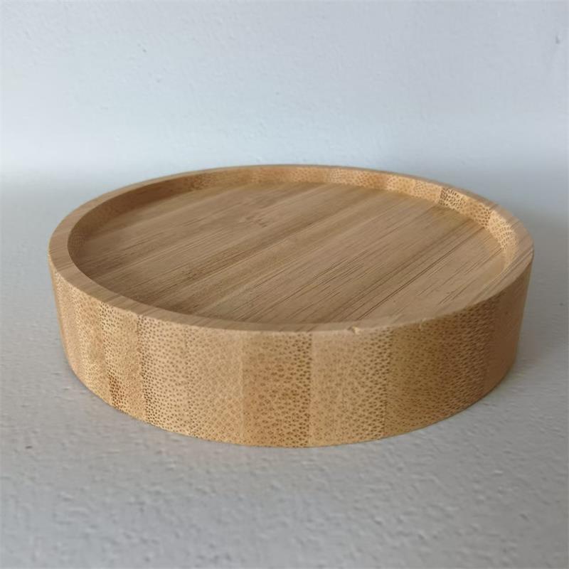 

Candle Cup with Pine Wood Lid & Silicone Seal - Natural Color Screw Cap Jar