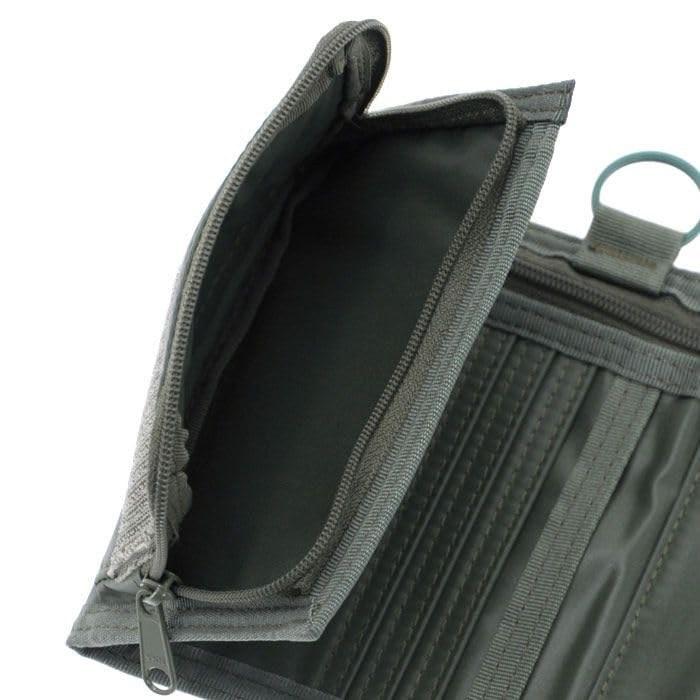 PORTER Capsule Nylon Trifold Wallet 555-06439, Black