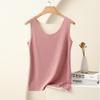 Women's AB Side Double Fleece Round Neck Thermal Tank Top Slim Base Layer Vest M-2XL