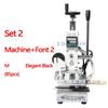 ZONESUN ZS-110 Press Trainer Heat Press Machine For Wood Presses PVC Paper Custom Logo Making Hot Foil Stamping Machine 300W