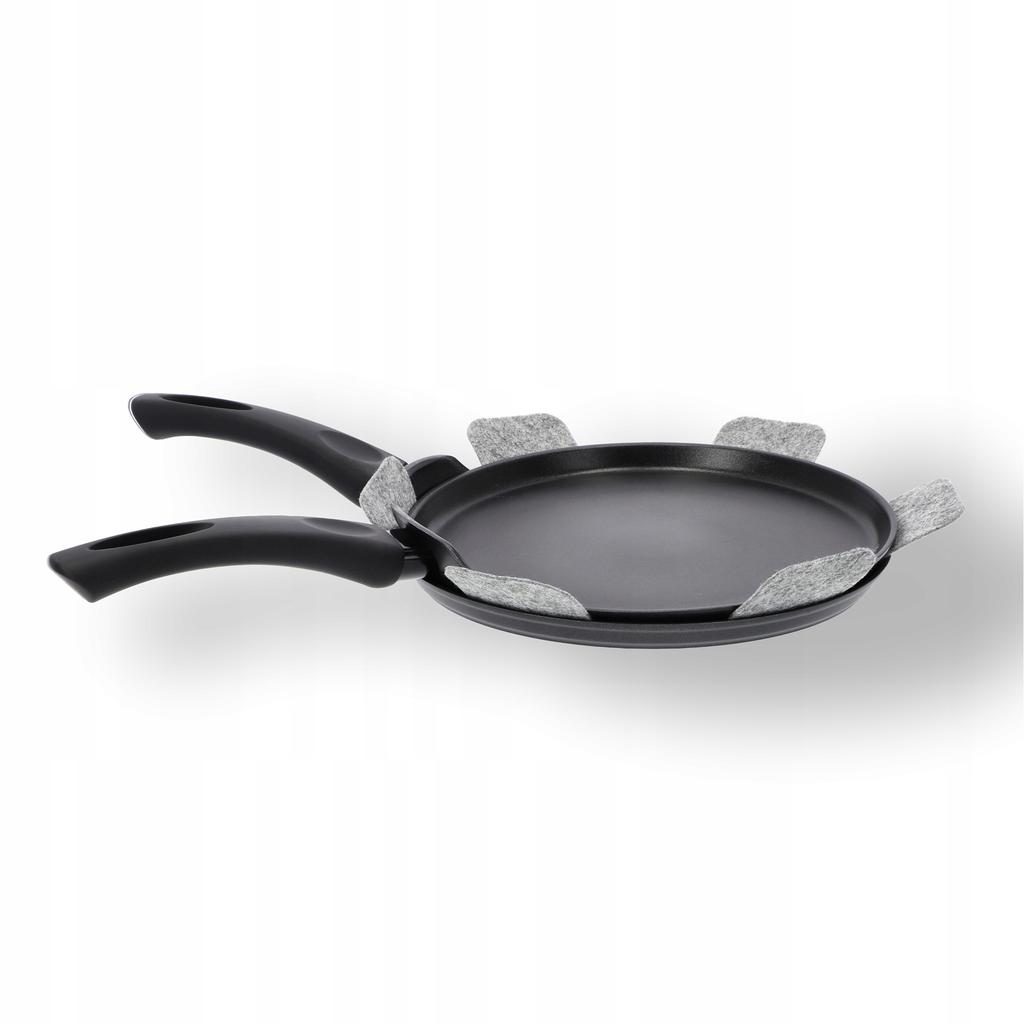 KADAX Przekładki Do Patelni Garnków Komplet 4 szt szare