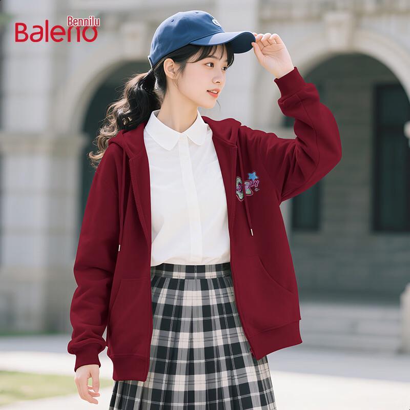 Baleno Women's Hooded Zip-Up Sweatshirt