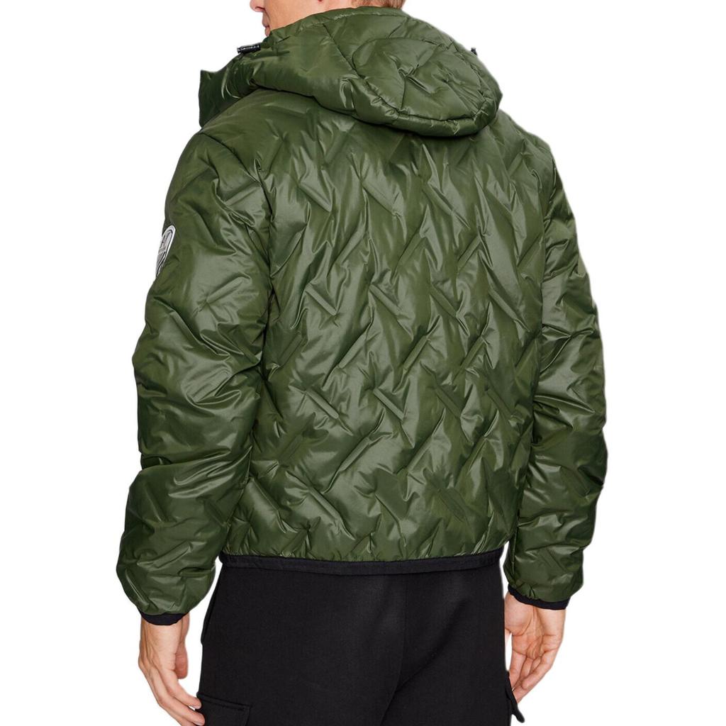 EMPORIO ARMANI Puffer Jacket Men's Dark Green 6RPB64-PN8MZ-1845