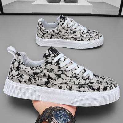 2025 Autumn New Low-top Canvas Trendy Shoes Korean Version Trendy Men's Shoes Versatile Casual Sports Board Shoes Black Cloth Shoes
