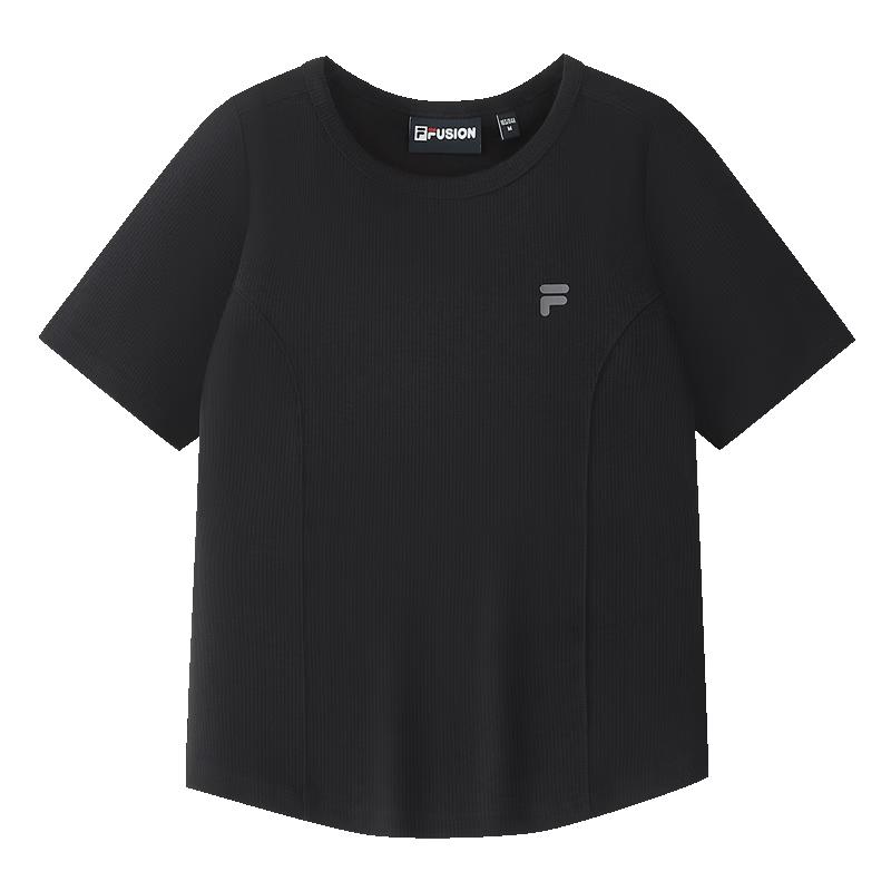 

FILA Women s Slim-Fit Knit Short Sleeve T-Shirt L