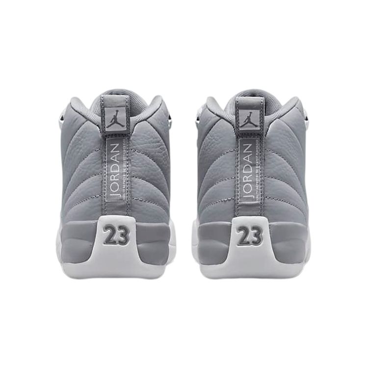 Air Jordan 12 Retro GS Stealth Kinder Sneaker Grau Weiß Cool-Grey 153265-015
