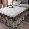 European Style Lace Quilted Bed Skirt - Thickened Skirt Edge for E-commerce Dropshipping