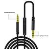 O Kabel 3,5mm samec-samec o Aux kabel s mikrofonem pro telefon, sluchátka, auto