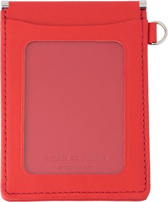 Slip-On Card Case (Noir Pass Case W NSL-4503 Red)