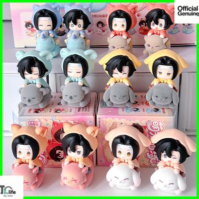 Mo Dao Zu Shi Roztomilý mazlíček na jízdu Série afinity Slepá krabička Wei Wuxian Lan Zhan Mini hračka Tajemná krabička Anime figurky Překvapení Model Dárek