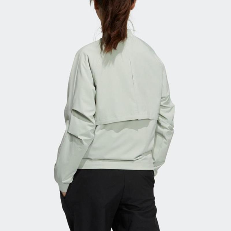 adidas Tech Bomber Training Woven Flight Jacket Women Jackets Green GP0636