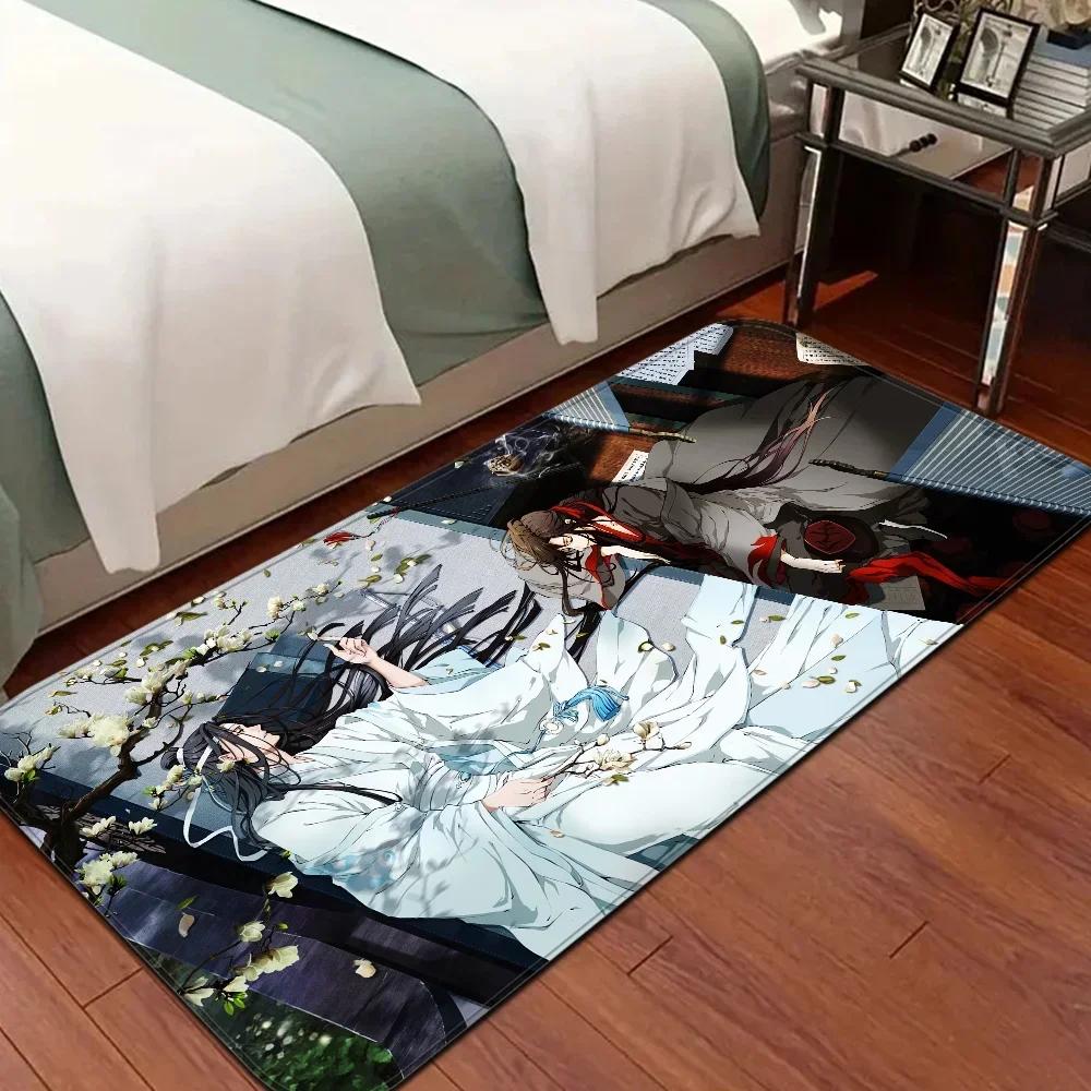 Mo Dao Zu Shi MDZS Anime Floor Mat Cheaper Anti-slip Modern Living Room Balcony Printed Bedside Mats