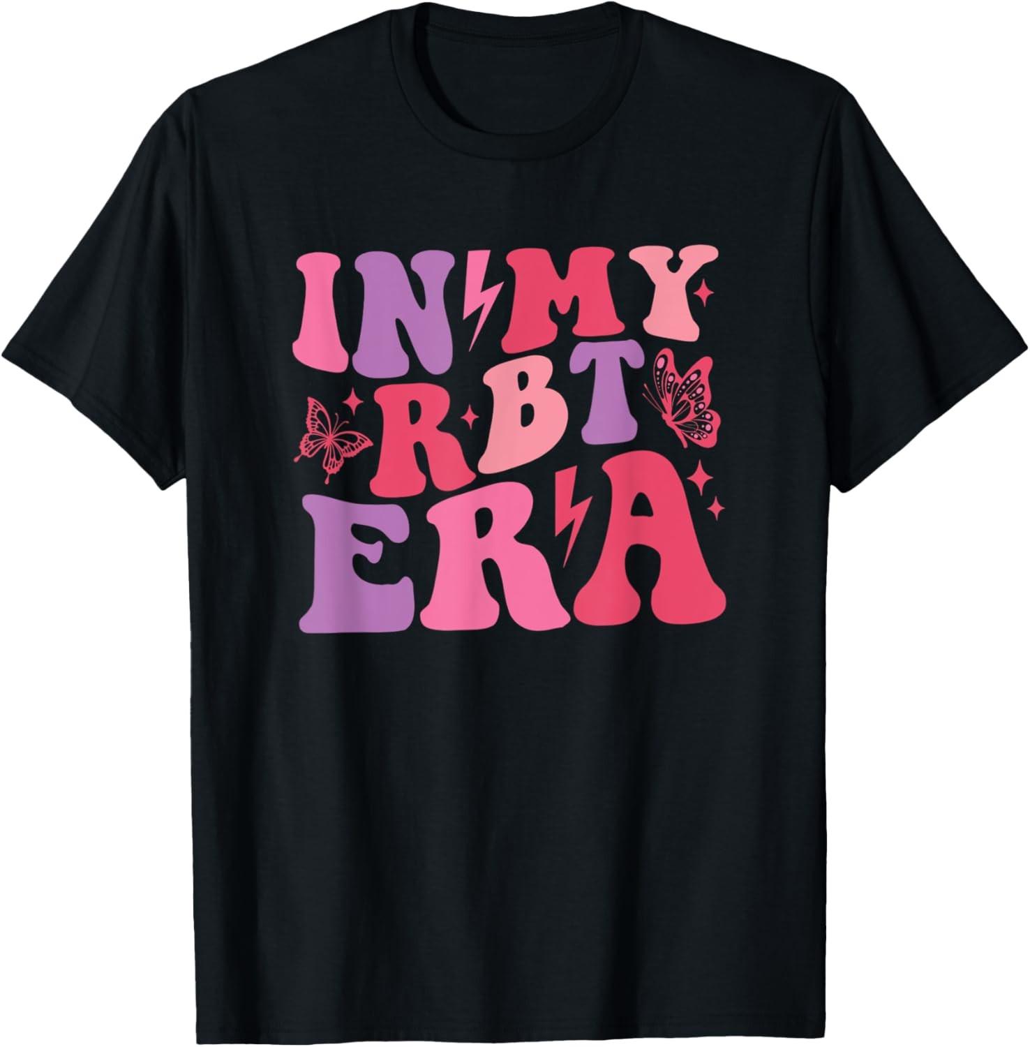 In My RBT Era Retro Applied Behavior Analysis ABA Women T-Shirt S разноцветный