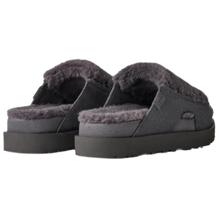 UGG Bayonna Warme und bequeme Pantoletten Damen Schuhe Grau 1174551-OBS