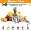 Manual Juicer for Citrus Fruits Handheld Lime Squeezer Heavy Duty Metal Juicer Extractor Tool for Cocktails And Drinks