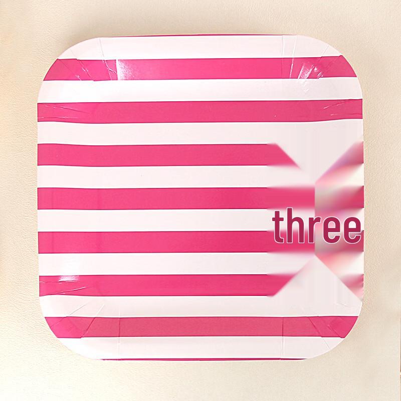 OIMG Disposable Birthday Cake Party Set