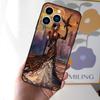 Halloween Moon Witch Horror Phone Case For iPhone 16 15 11 13 12 14 Pro Max Mini X XR XS 7 8 Plus Soft Cover